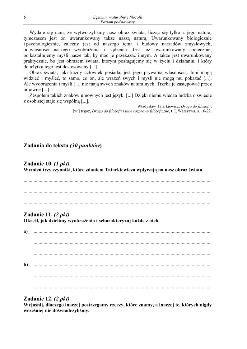 Pytania - filozofia, p. podstawowy, matura 2012-strona-06
