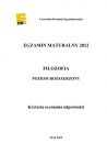 miniatura Odpowiedzi - filozofia, p. rozszerzony, matura 2012-strona-01