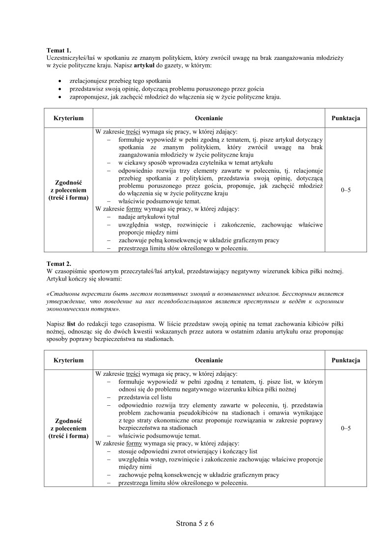 Odpowiedzi - jezyk rosyjski dla kalas dwujezycznych, matura 2012-strona-05