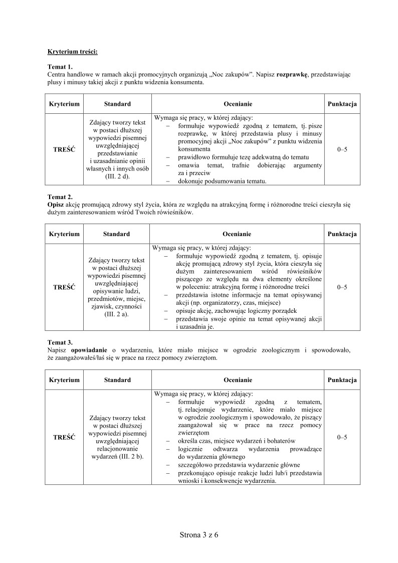 Odpowiedzi - jezyk rosyjski, p. rozszerzony, matura 2012-strona-03