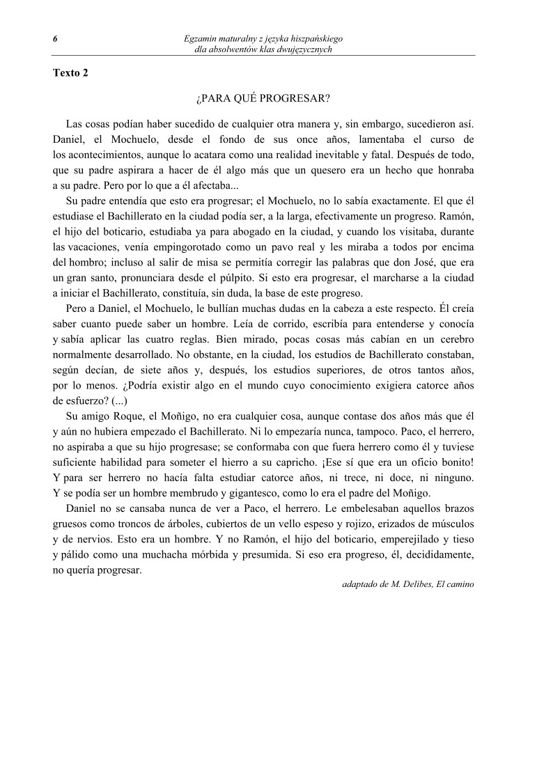 Pytania - jezyk hiszpanski dla klas dwujezycznych, matura 2012-strona-06