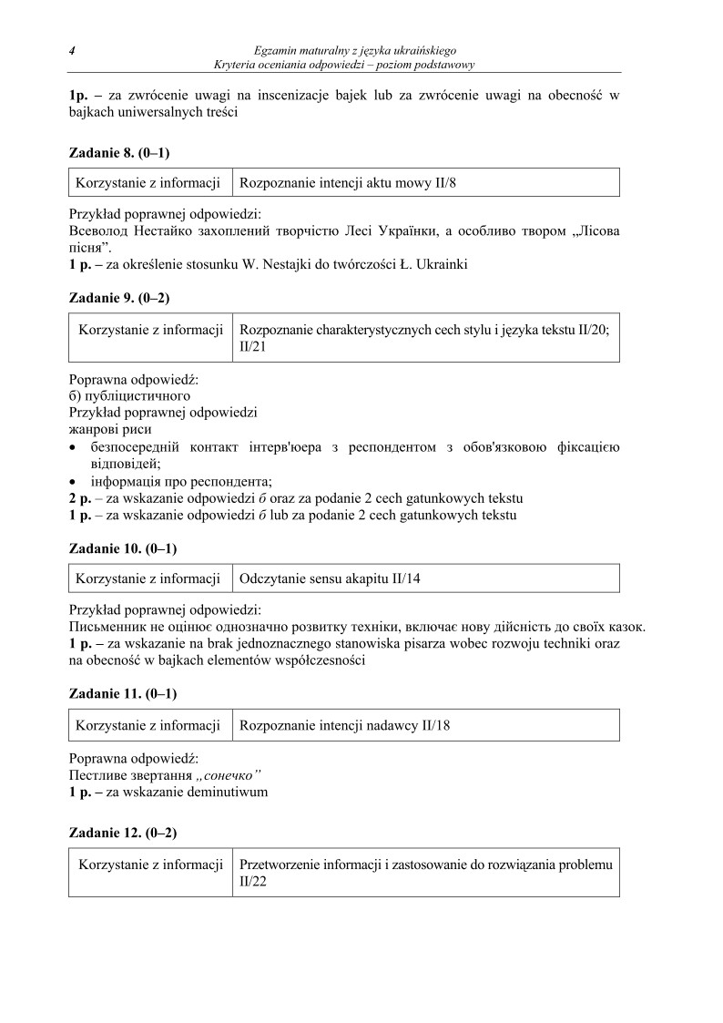 ukrainski, matura 2012, p. podstawowy - odpowiedzi -strona-04