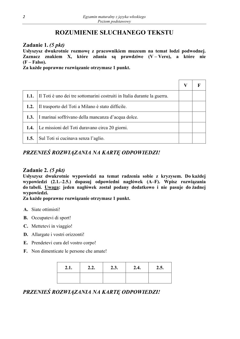 wloski, matura 2012, poziom podstawowy - arkusz -strona-02