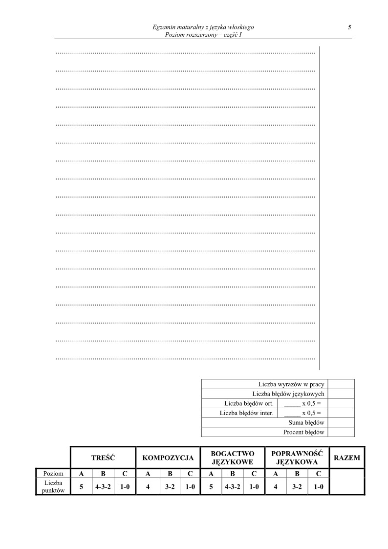 wloski, matura 2012, poziom rozszerzony - arkusz 1-strona-05