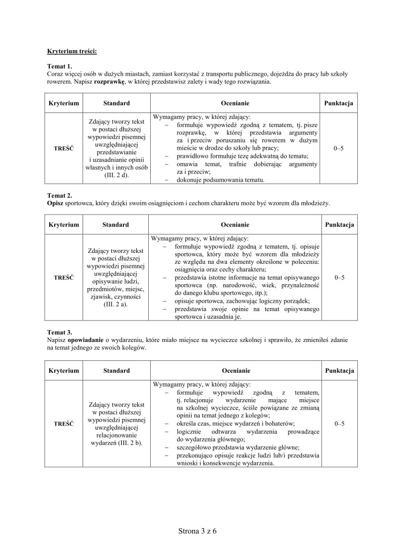 wloski, matura 2012, poziom rozszerzony - odpowiedzi -strona-03