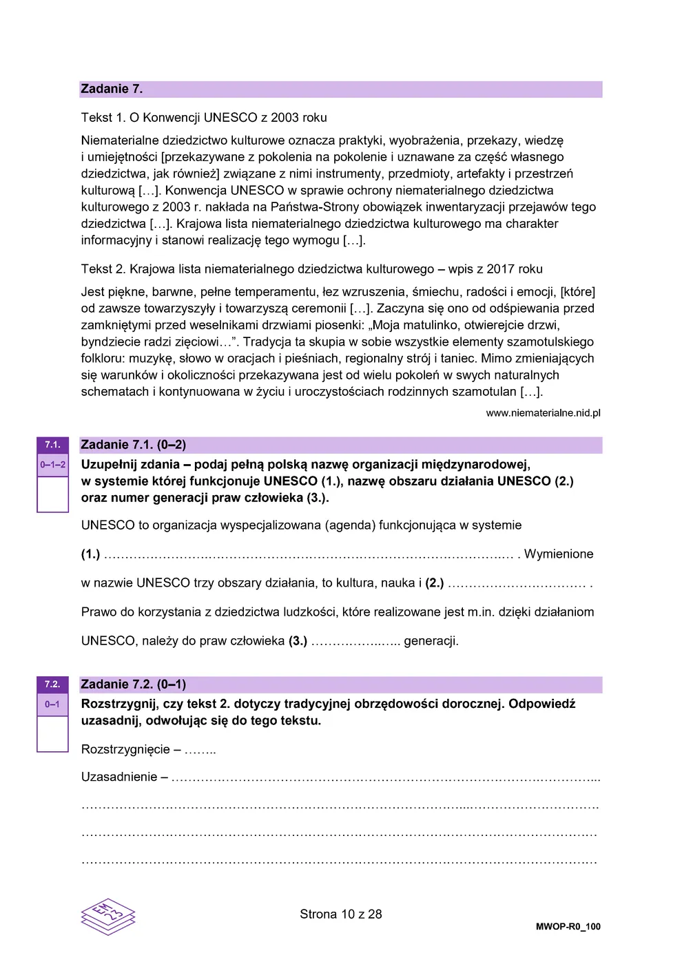 arkusz - WOS - matura 2024 - maj - 0010