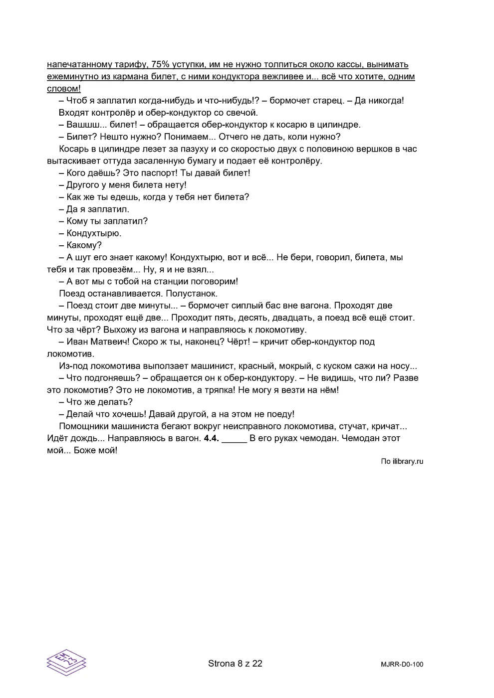 arkusz - rosyjski dwujęzyczny - matura 2024 - maj - 0008