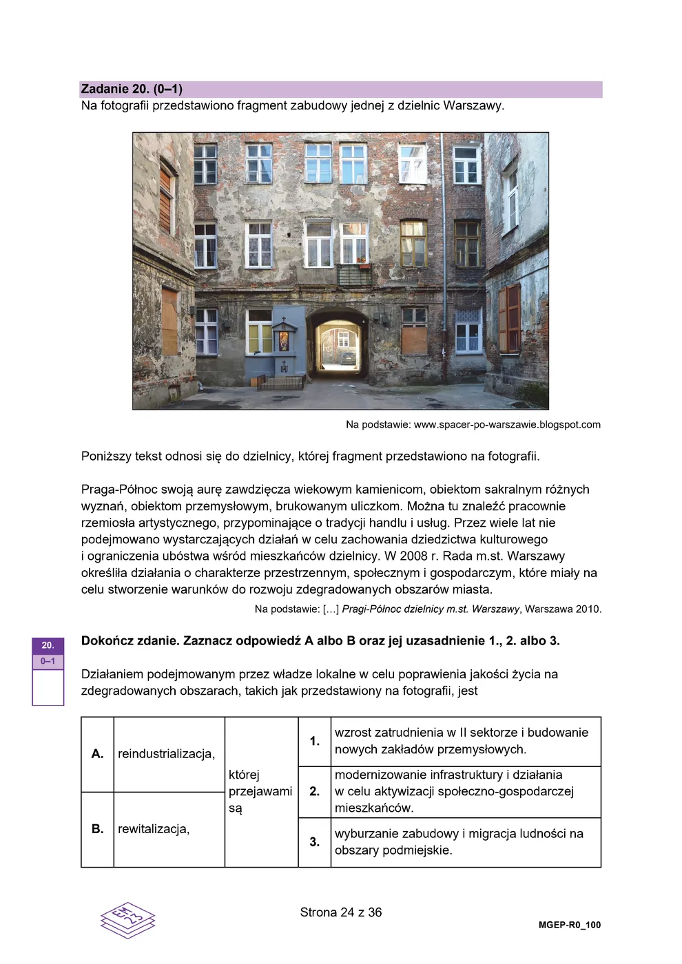 arkusz - geografia - matura 2024 - maj - 0024
