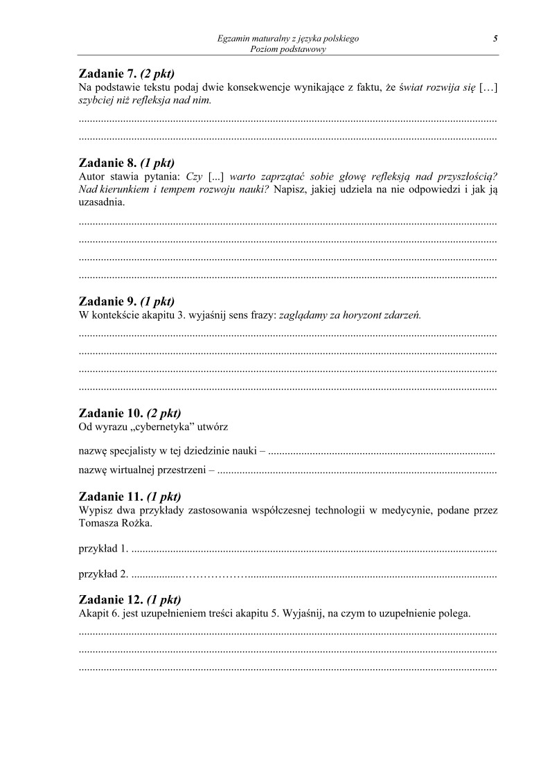 Język polski, matura 2013, poziom podstawowy-strona-05