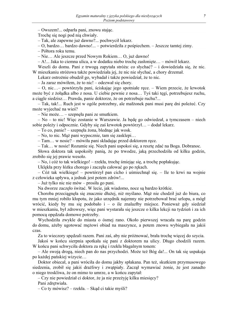 Język polski dla osób niesłyszących, matura 2013, p. podstawowy-strona-07