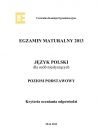 miniatura odpowiedzi - j. polski, dla osob nieslyszacych, matura 2013-strona-01
