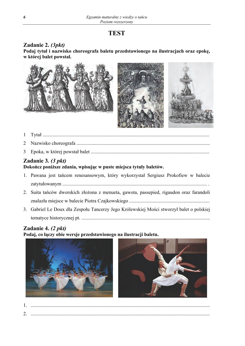 Wiedza o tańcu, matura 2013, p. rozszerzony-strona-06