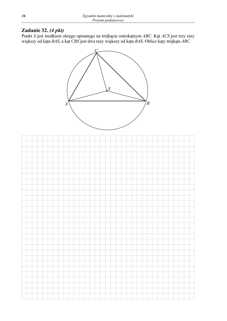 Matematyka, matura 2013, p. podstawowy-strona-16