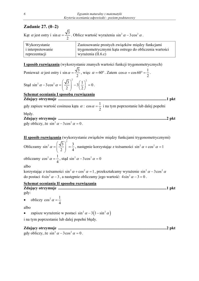odpowiedzi - matematyka, p. podstawowy, matura 2013-strona-06