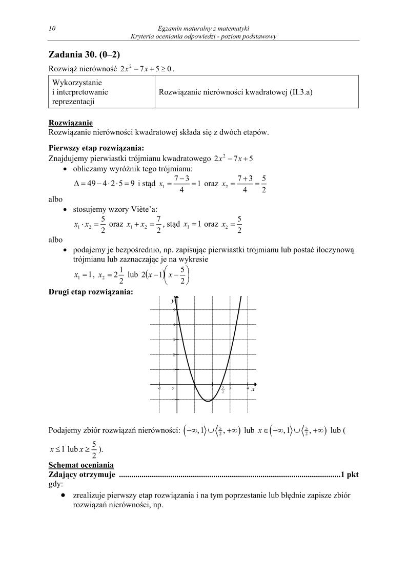 odpowiedzi - matematyka, p. podstawowy, matura 2013-strona-10