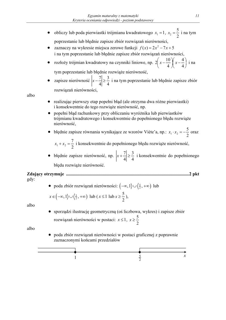 odpowiedzi - matematyka, p. podstawowy, matura 2013-strona-11