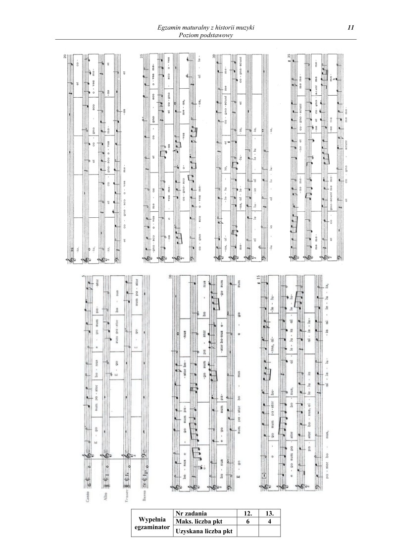 Historia muzyki, matura 2013, p. podstawowy-strona-11