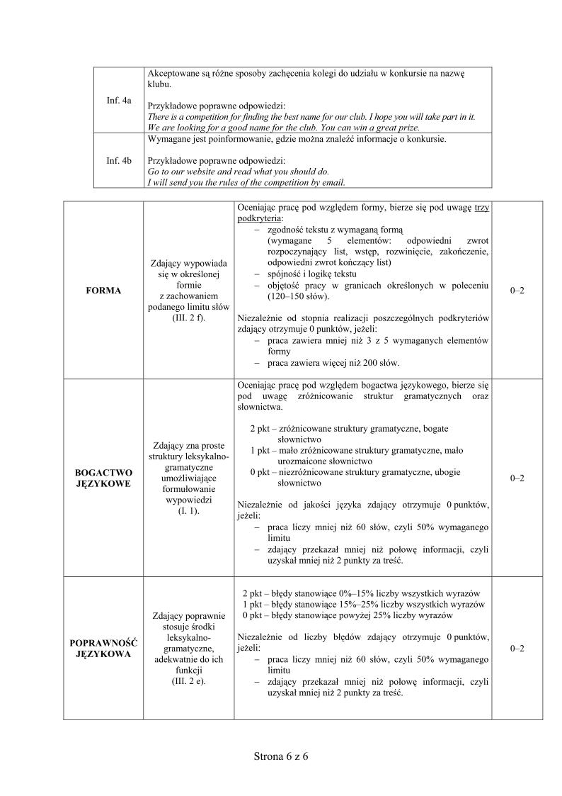 odpowiedzi - j. angielski, p. podstawowy, matura 2013-strona-06