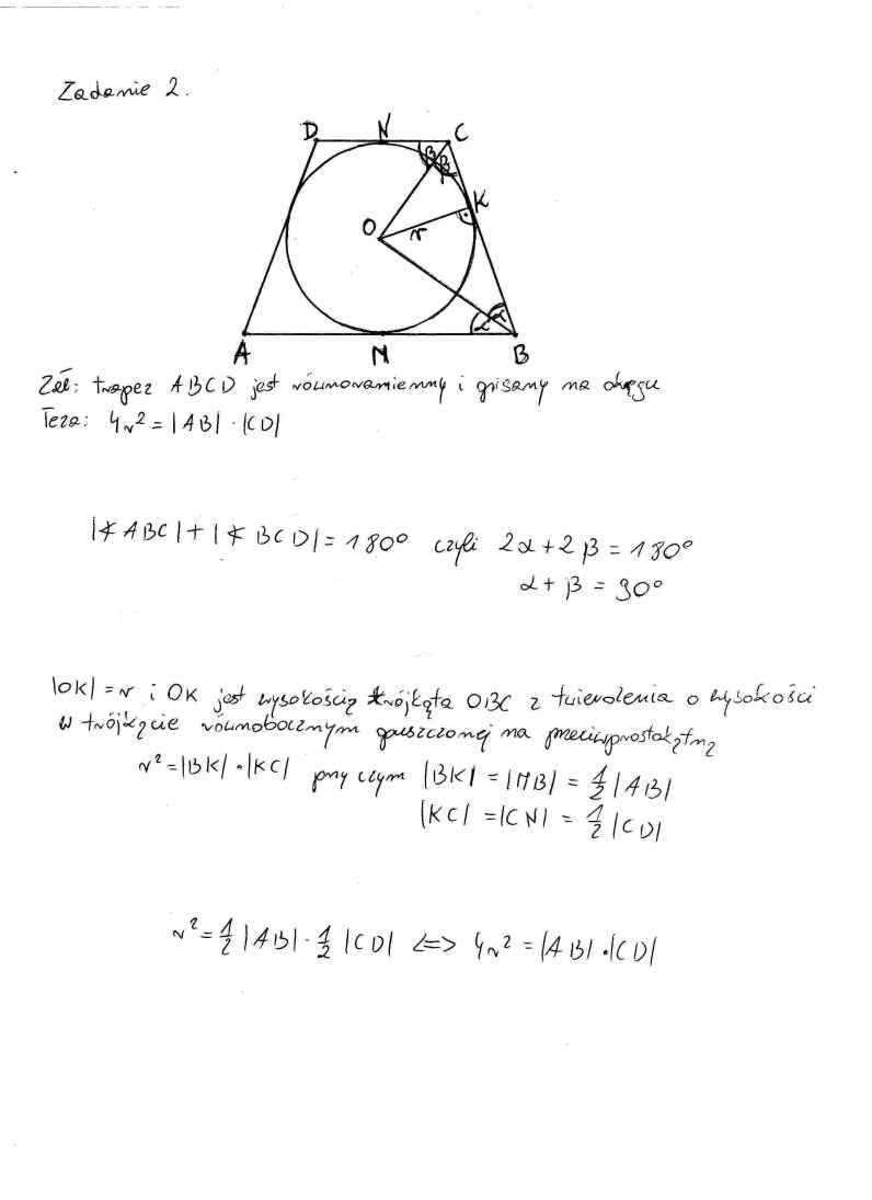 Odpowiedzi - zad. 02 - matematyka, p. rozszerzony, matura 2013