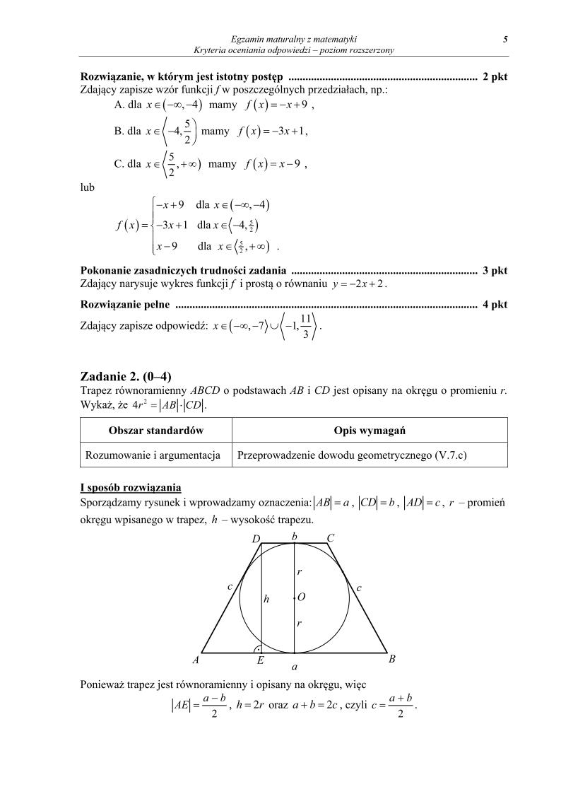 odpowiedzi - matematyka, p. rozszerzony, matura 2013-strona-05