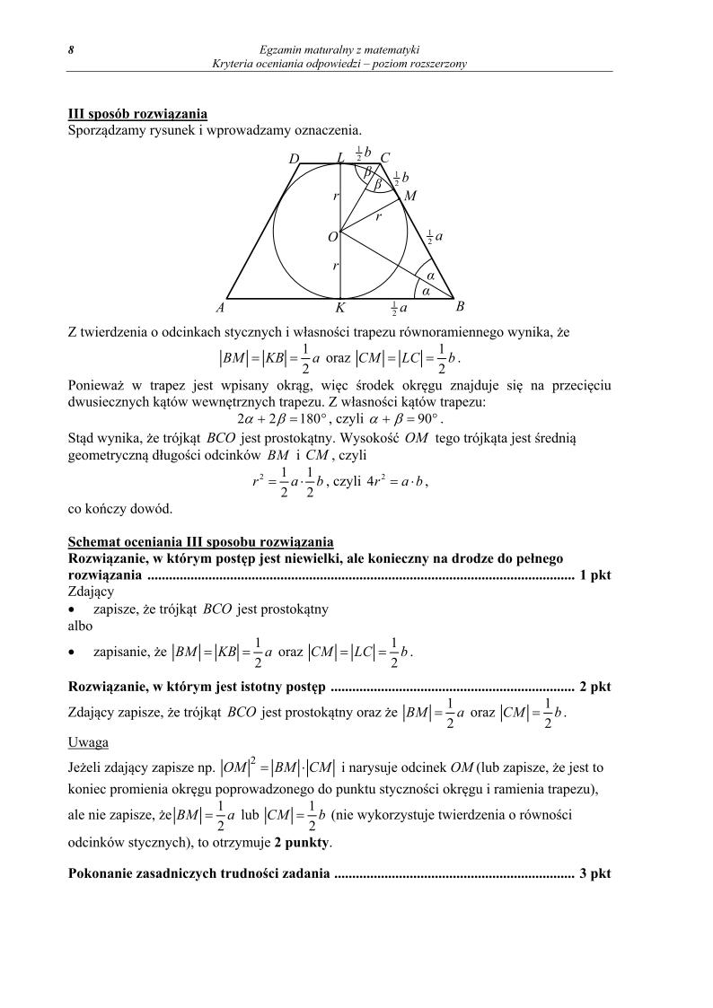 odpowiedzi - matematyka, p. rozszerzony, matura 2013-strona-08