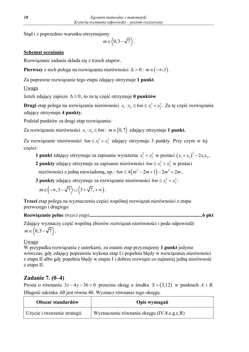 odpowiedzi - matematyka, p. rozszerzony, matura 2013-strona-18