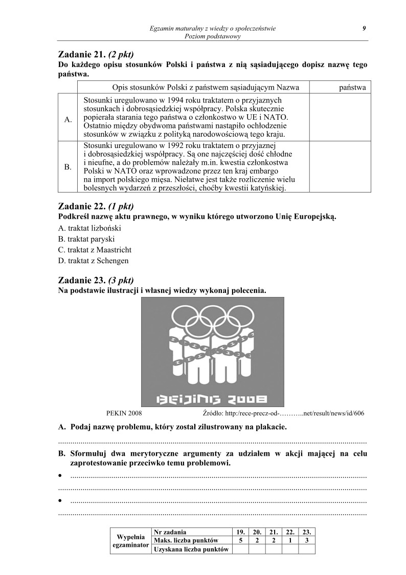 Pytania - wiedza o społeczeństwie, p. podstawowy, matura 2013-strona-09