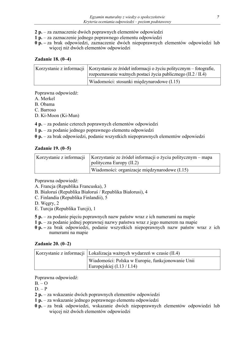 odpowiedzi - wiedza o spoleczenstwie, p. podstawowy, matura 2013-strona-07