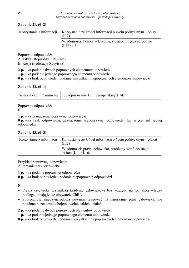 odpowiedzi - wiedza o spoleczenstwie, p. podstawowy, matura 2013-strona-08