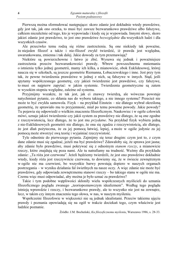 Pytania - filozofia, p. podstawowy, matura 2013-strona-06