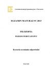 miniatura odpowiedzi - filozofia, p. podstawowy, matura 2013-strona-01