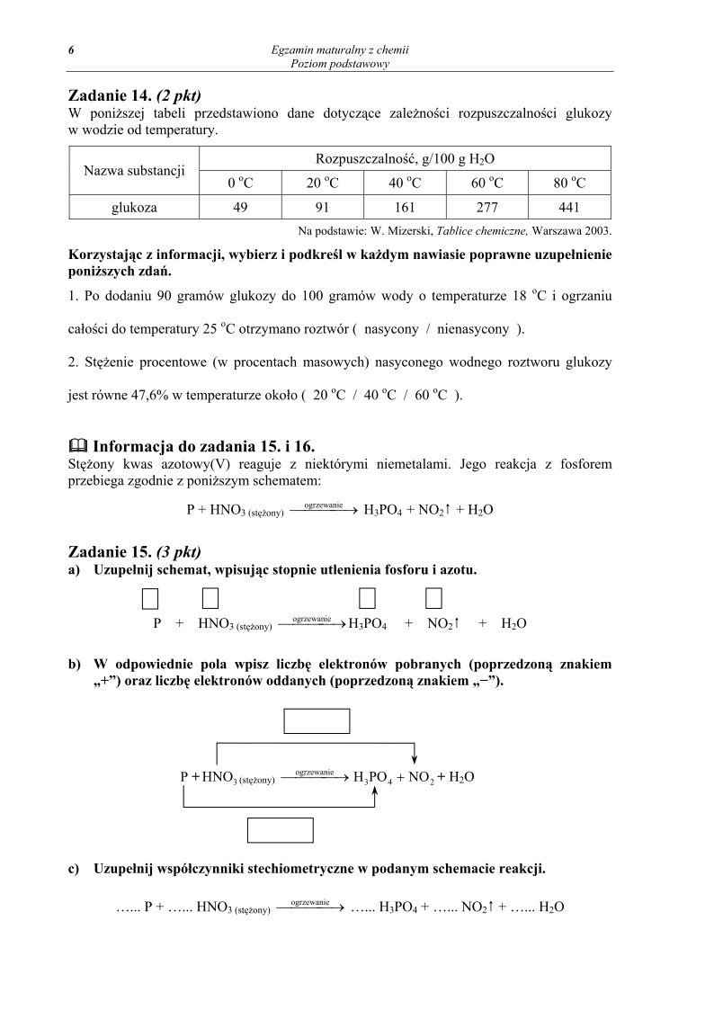 Pytania - chemia, p. podstawowy, matura 2013-strona-06