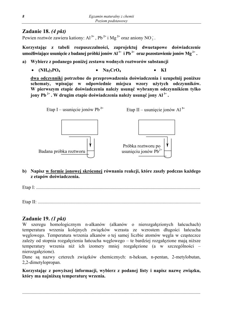 Pytania - chemia, p. podstawowy, matura 2013-strona-08