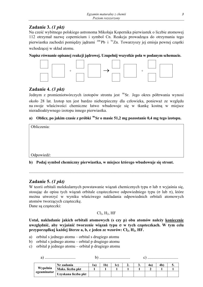 Pytania - chemia, p. rozszerzony, matura 2013-strona-03