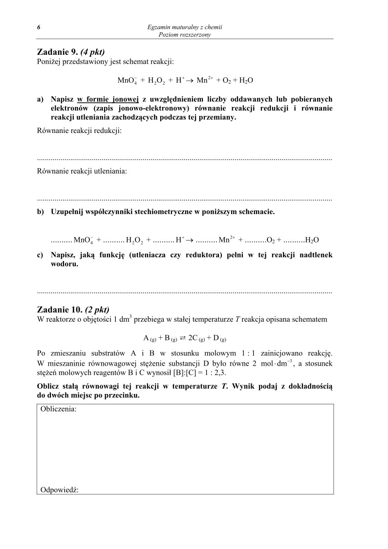 Pytania - chemia, p. rozszerzony, matura 2013-strona-06