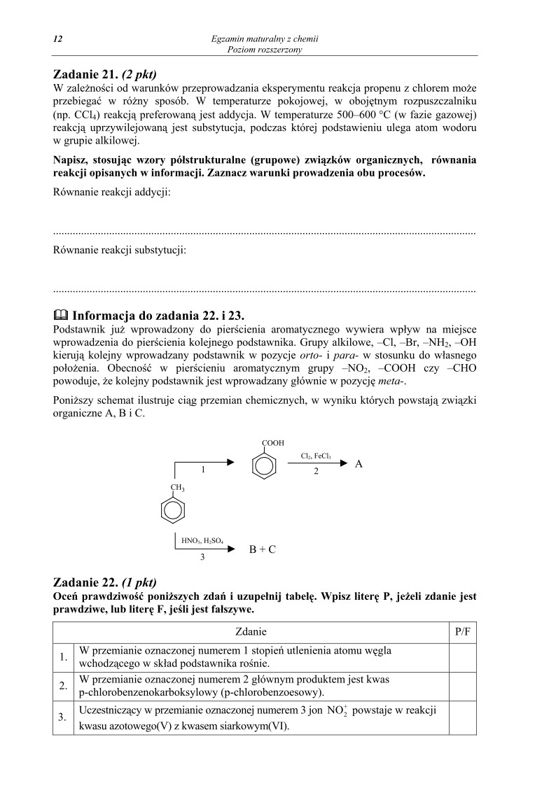 Pytania - chemia, p. rozszerzony, matura 2013-strona-12