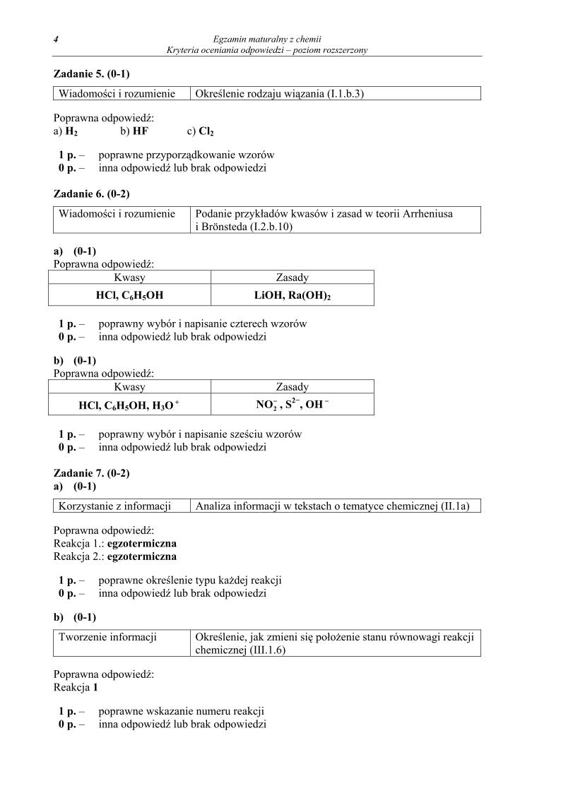 odpowiedzi - chemia, p. rozszerzony, matura 2013-strona-04