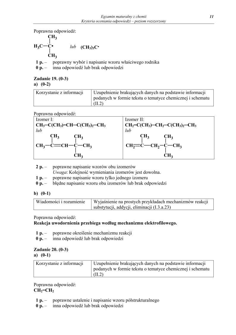 odpowiedzi - chemia, p. rozszerzony, matura 2013-strona-11