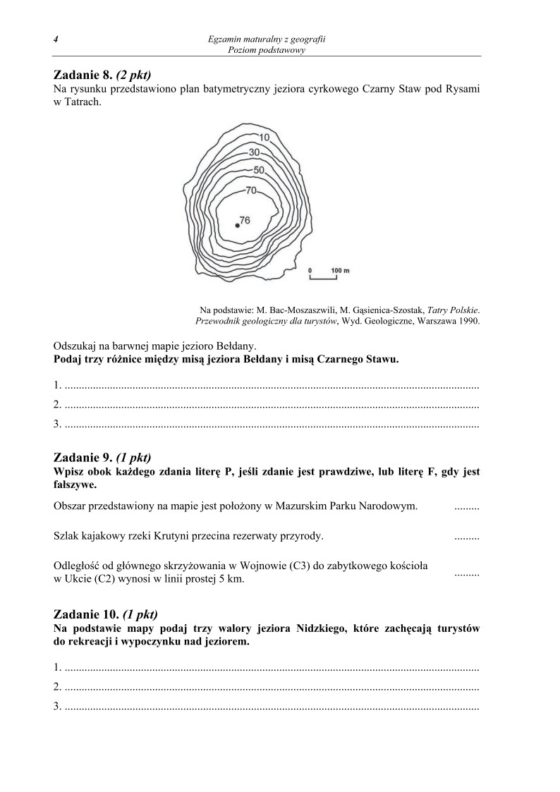 Pytania - geografia, p. podstawowy, matura 2013-strona-04