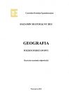 miniatura odpowiedzi -geografia , p. podstawowy, matura 2013-strona-01