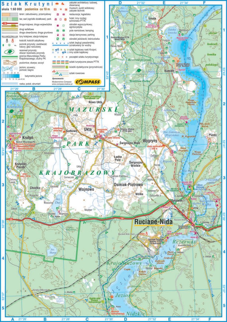 Mapa - geografia, matura 2013