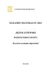 miniatura odpowiedzi - j. litewski, p. podstawowy, matura 2013-strona-01