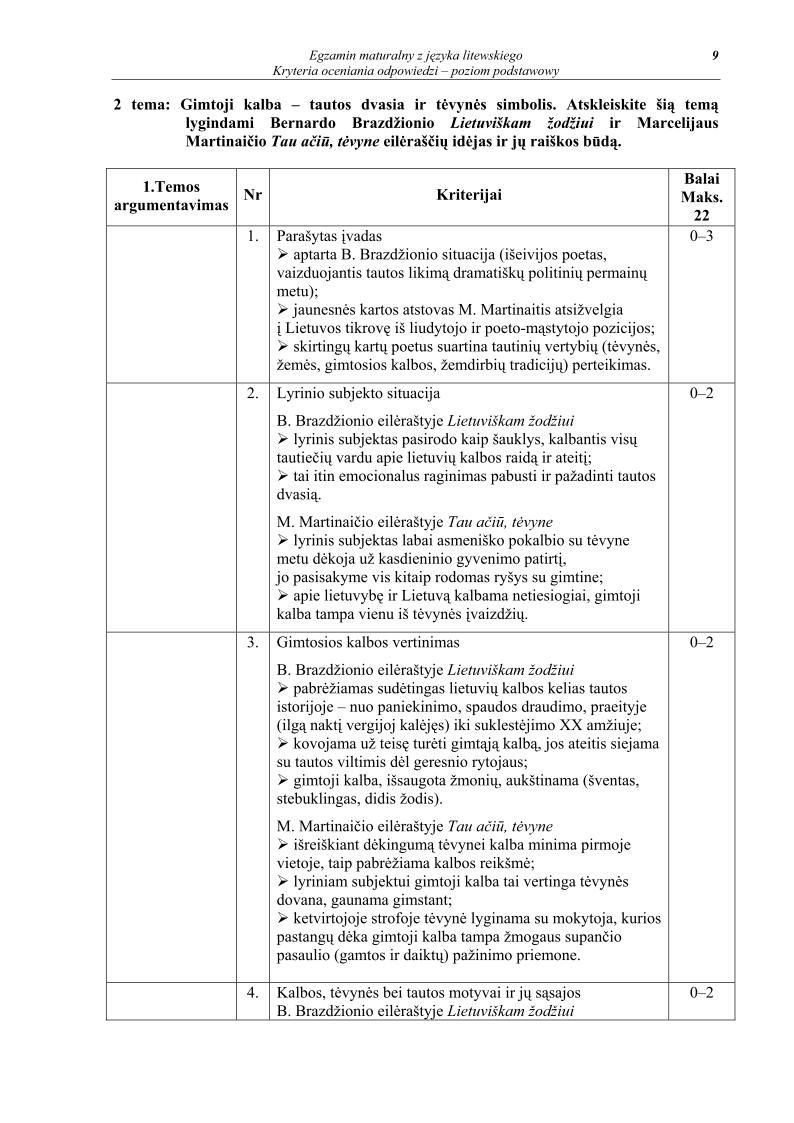 odpowiedzi - j. litewski, p. podstawowy, matura 2013-strona-09