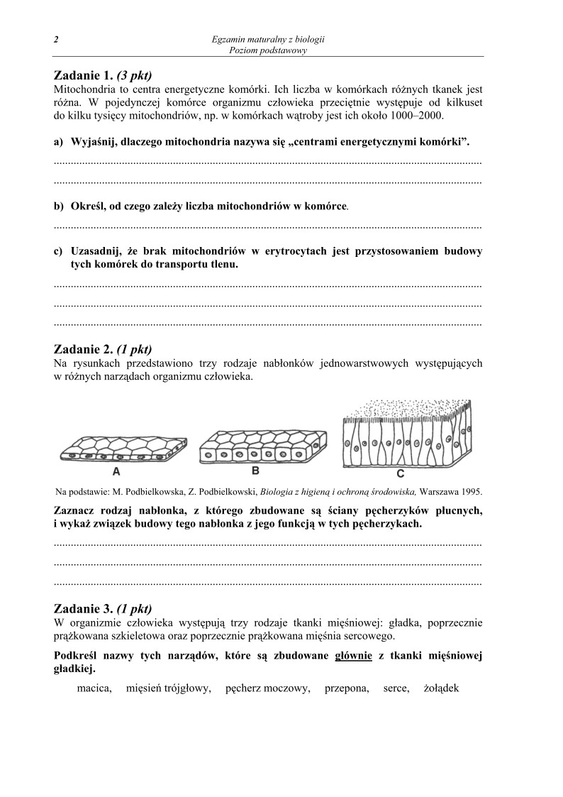 Pytania - biologia, p. podstawowy, matura 2013-strona-02
