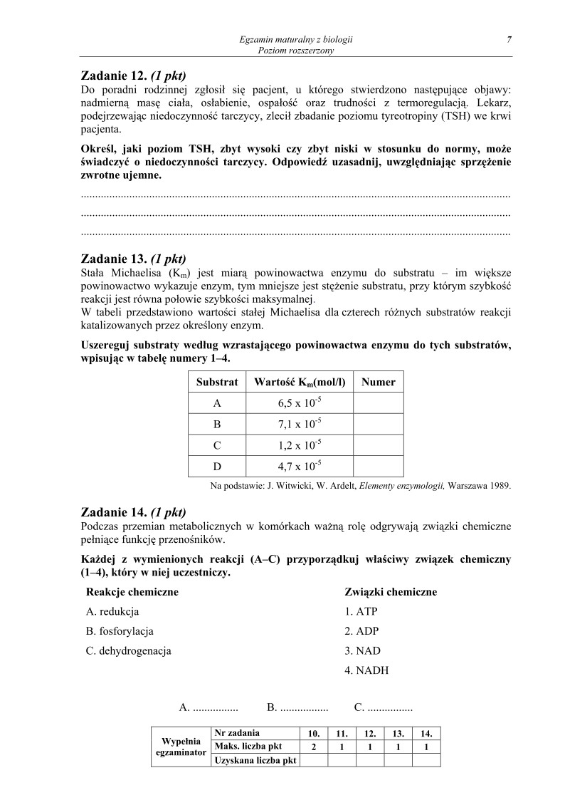 Pytania - biologia, p. rozszerzony, matura 2013-strona-07