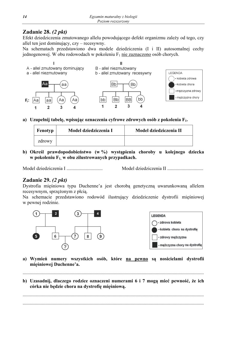 Pytania - biologia, p. rozszerzony, matura 2013-strona-14