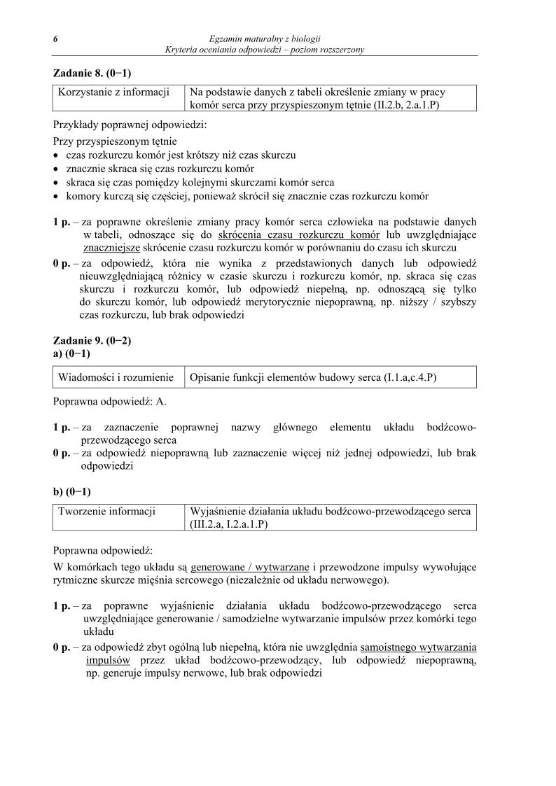 odpowiedzi - biologia, p. rozszerzony, matura 2013-strona-06