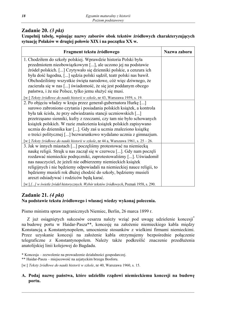 Pytania - historia, p. podstawowy, matura 2013-strona-18