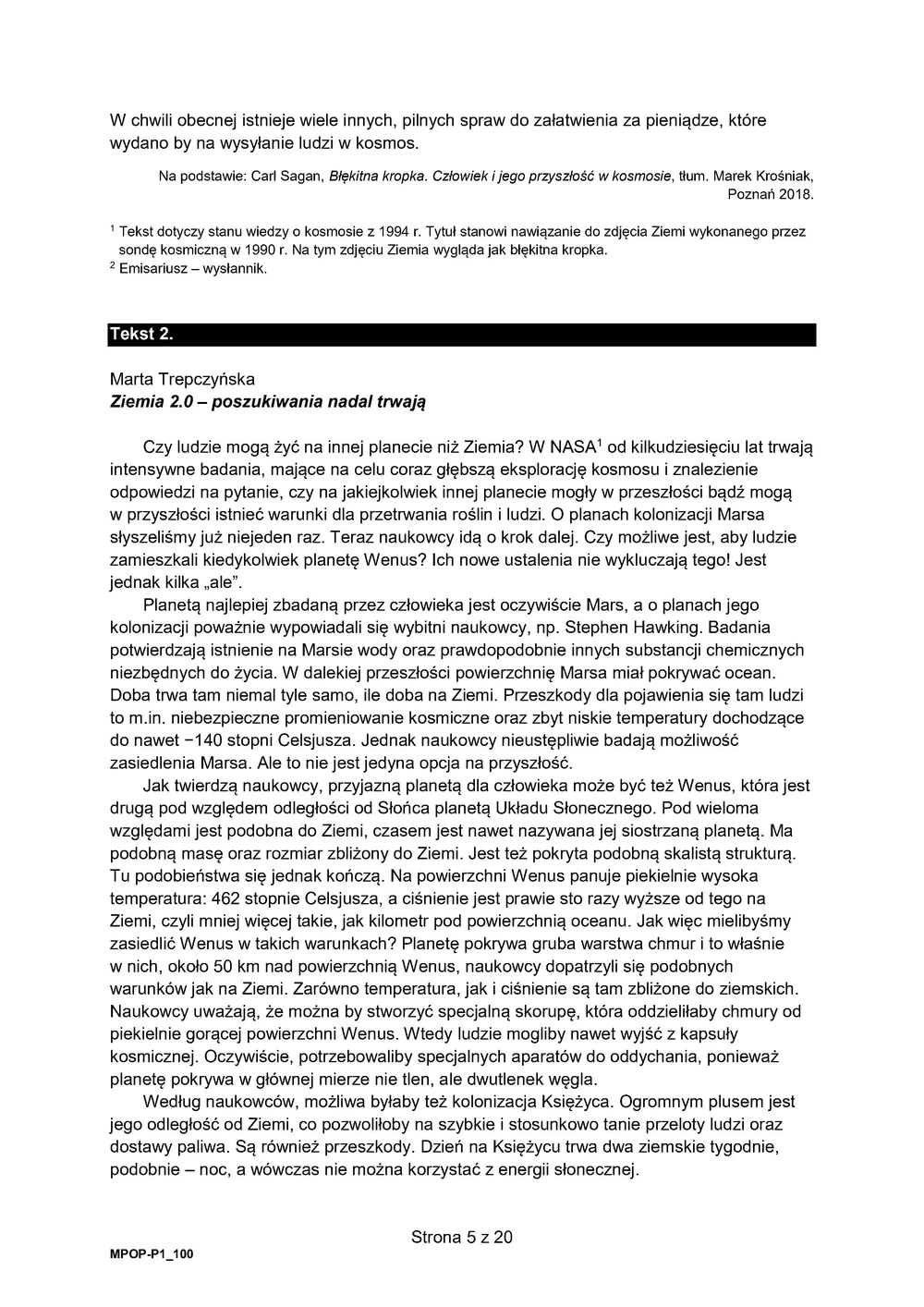 Arkusz 1 – testy - polski podstawowy - matura 2025 - maj - 0005