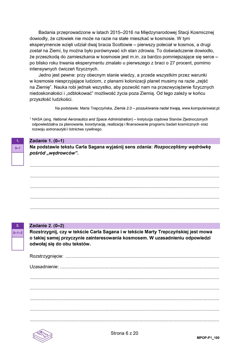 Arkusz 1 – testy - polski podstawowy - matura 2025 - maj - 0006